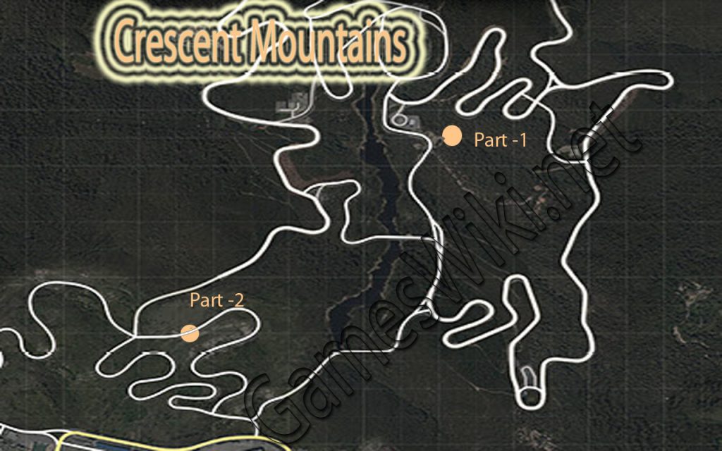 Need-For-Spped-Crescent-Mountains-Free-Parts-Location-Map