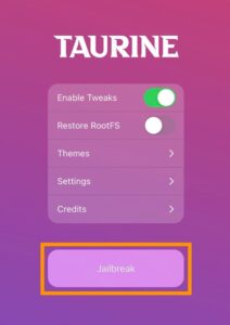 Taurine iOS